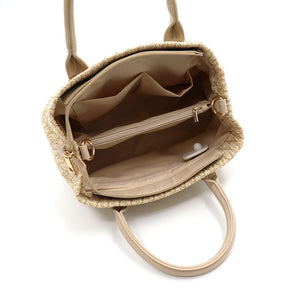 East-West Hobo M Bag #2 - BEIGE