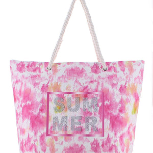 Beach Shopping Bag #5 - FUXIA