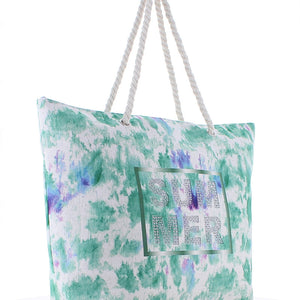 Beach Shopping Bag #5 - GREEN