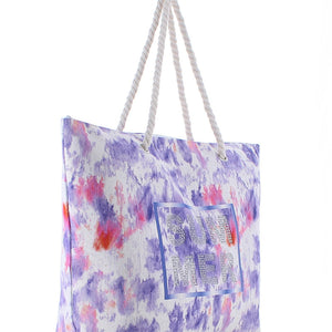 Beach Shopping Bag #5 - PURPLE