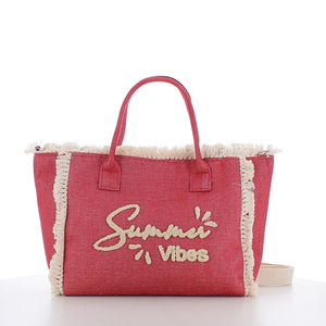 Beach Shopping Bag #6 - RED
