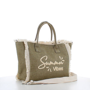 Beach Shopping Bag #6 - OLIVE