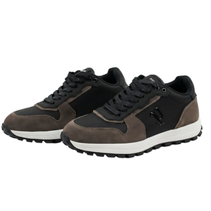 POLICE SNEAKERS BLACK WITH LOGO