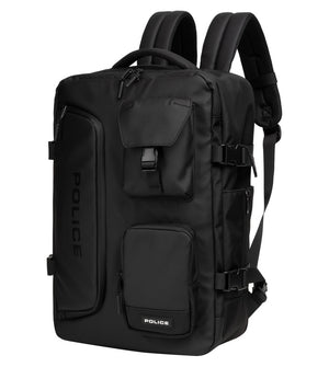 Police Icon Backpack — Black - Black - view 1