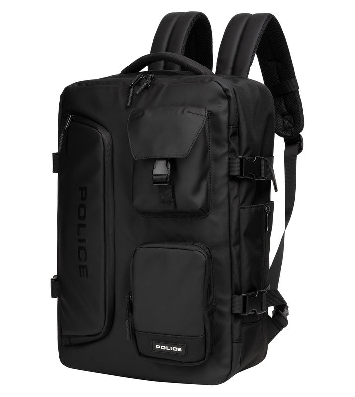 Police Icon Backpack — Black - Black - view 1