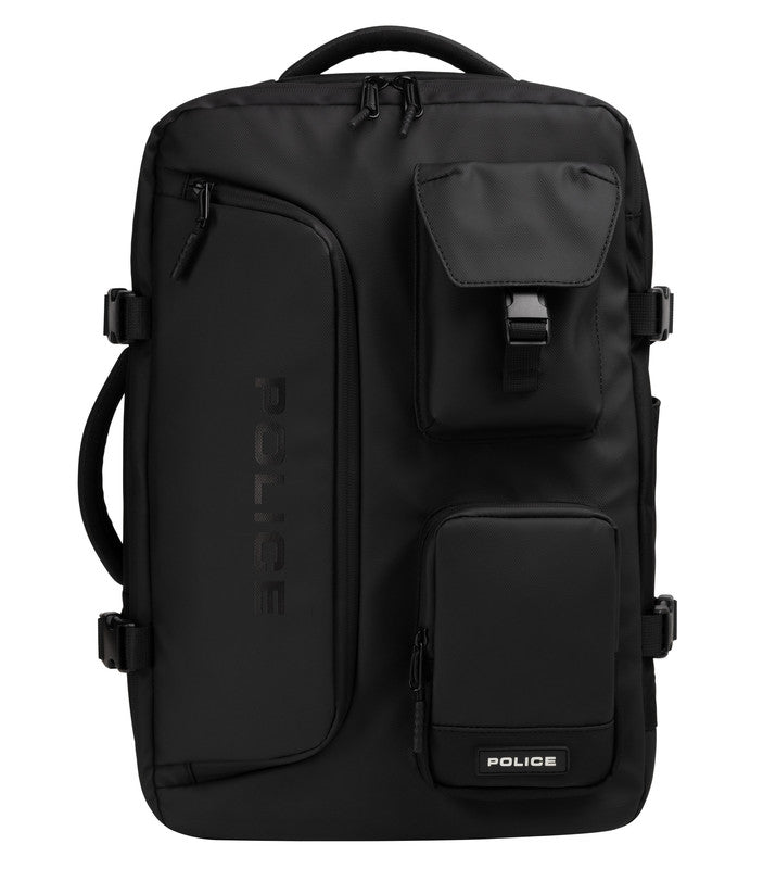 Police Icon Backpack — Black - Black - view 2