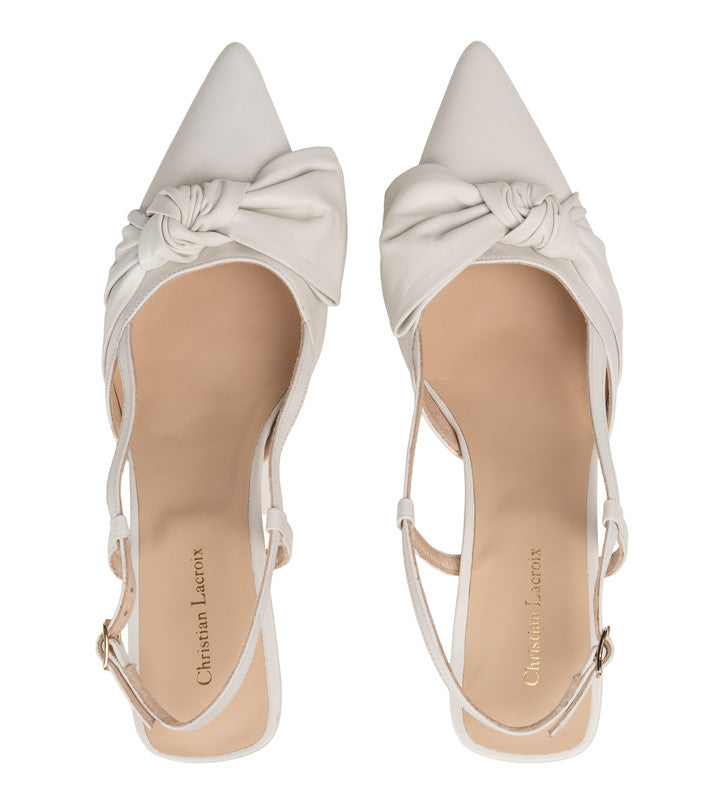 Christian Lacroix Kitten Heels — Off White - view 2