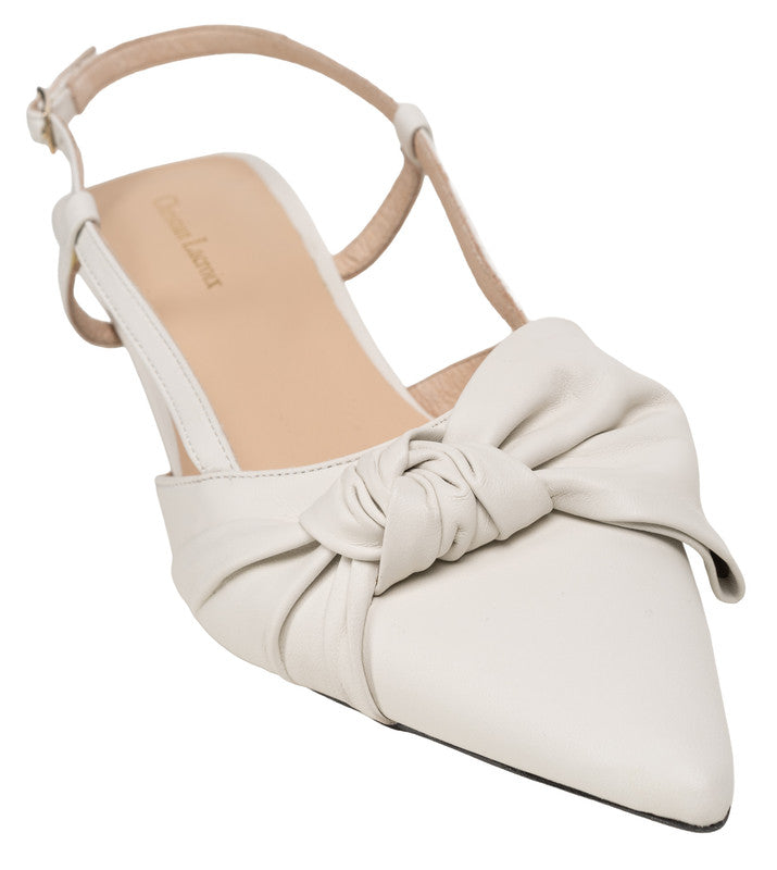 Christian Lacroix Kitten Heels — Off White - view 4