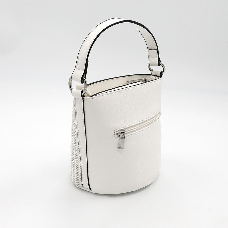 Bucket S Bag - WHITE