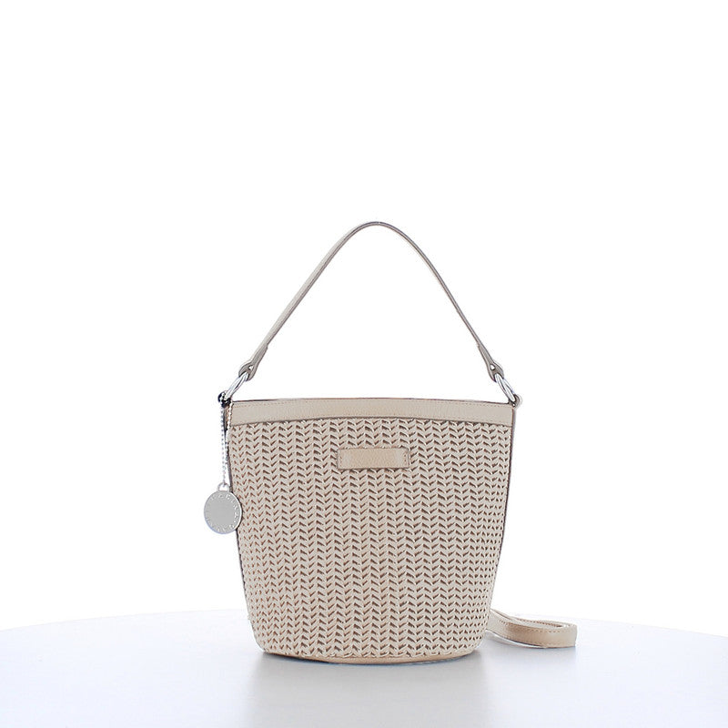 Bucket S Bag - BEIGE