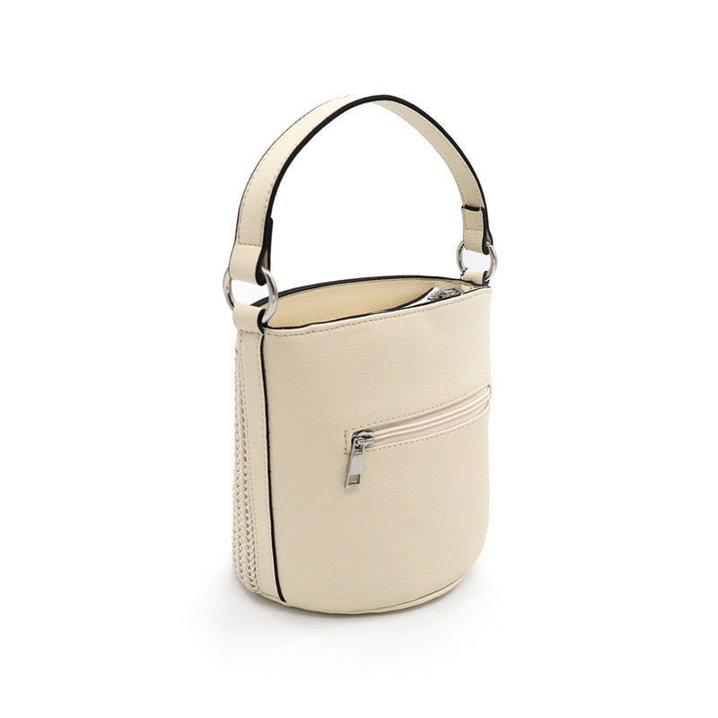 Bucket S Bag - BEIGE