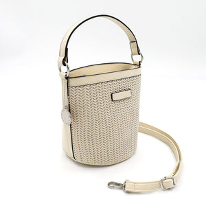 Bucket S Bag - BEIGE