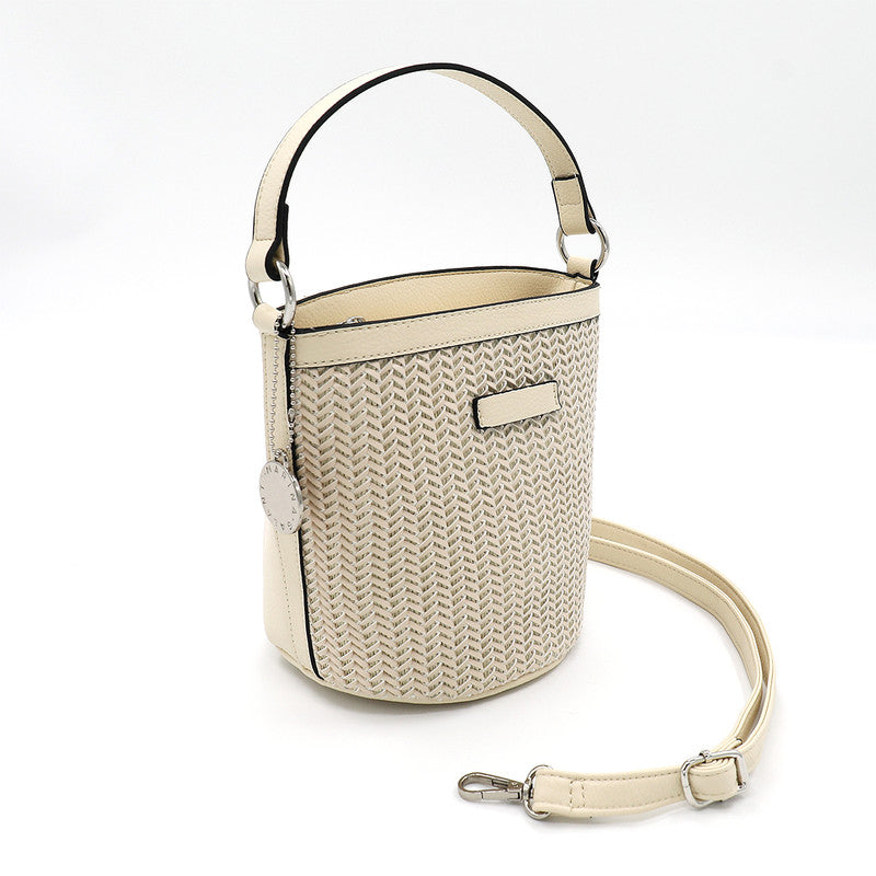 Bucket S Bag - BEIGE