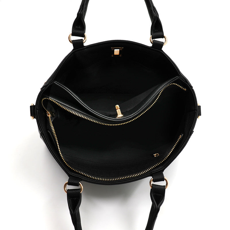 Handbag M Bag #1 - BLACK