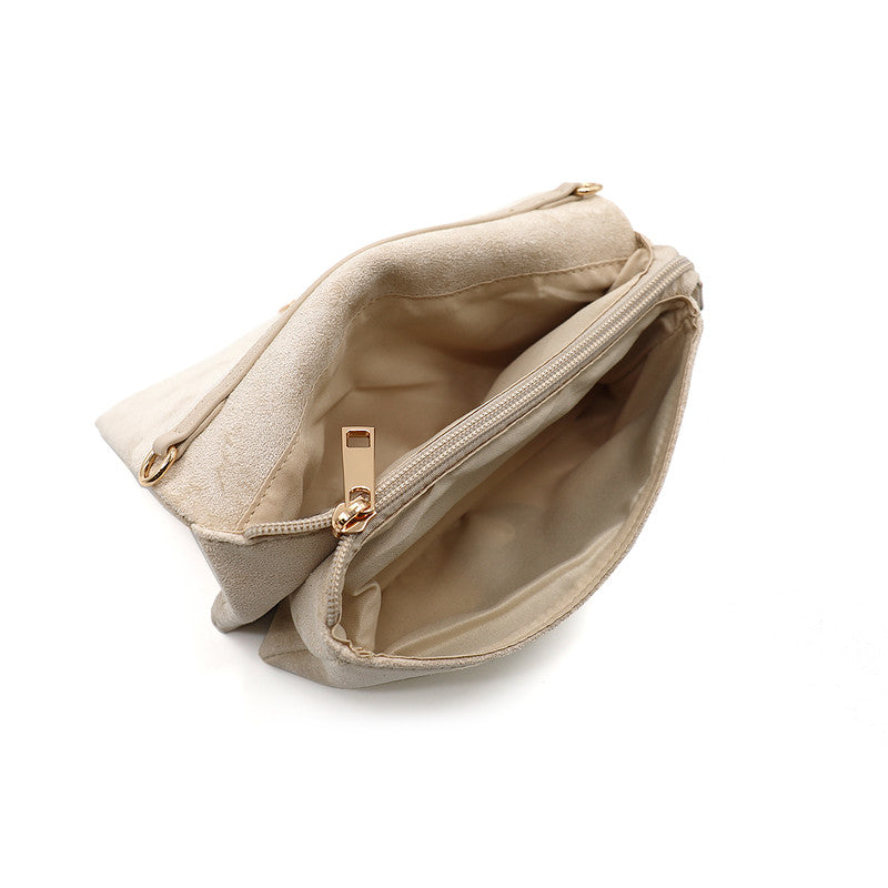 Flap Bag S Bag - BEIGE