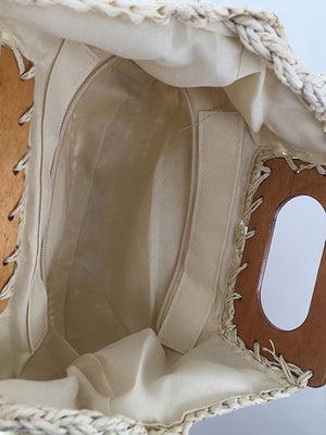 Handbag M Bag #4 - OFF WHITE