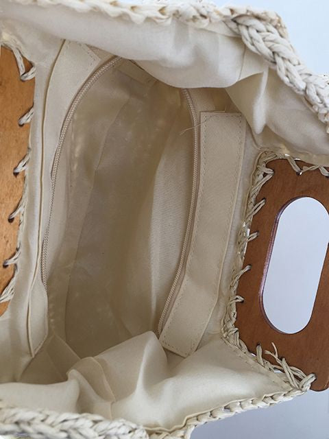 Handbag M Bag #4 - OFF WHITE
