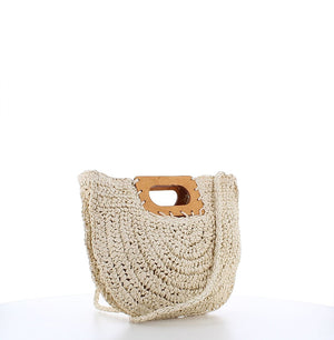 Handbag M Bag #4 - OFF WHITE