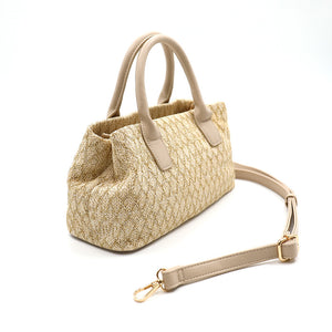 East-West Hobo M Bag #2 - BEIGE