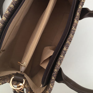 East-West Hobo M Bag #2 - DK.BROWN
