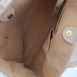 Shopping L Bag #4 - BEIGE