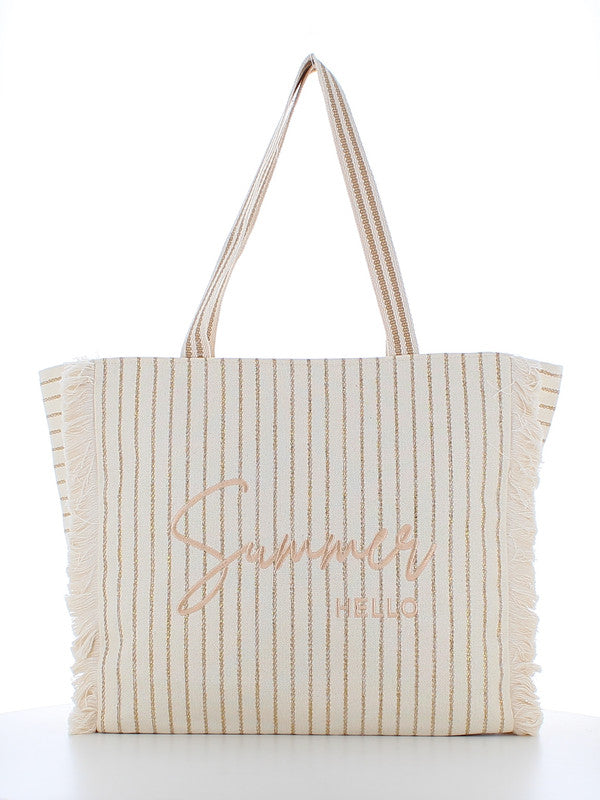 Beach Shopping Bag #1 - BEIGE