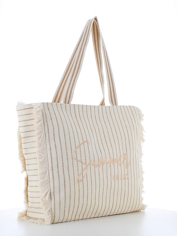 Beach Shopping Bag #1 - BEIGE