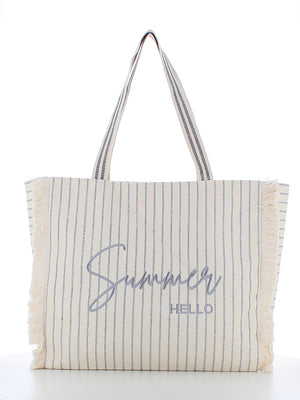 Beach Shopping Bag #1 - GREY