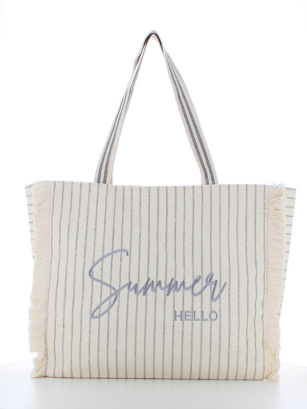Beach Shopping Bag #1 - GREY