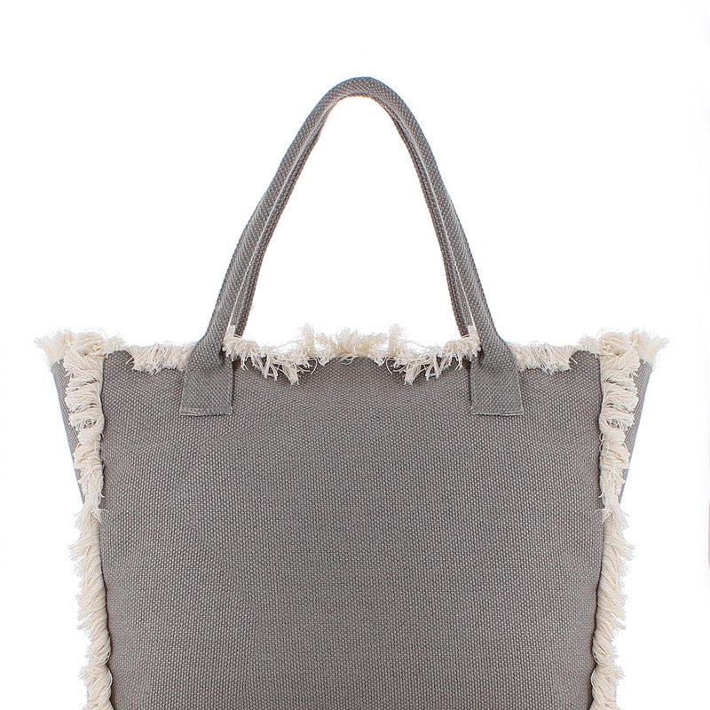 Beach Shopping Bag #2 - GREY