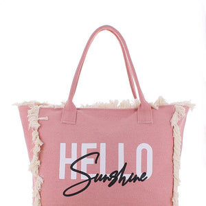 Beach Shopping Bag #2 - CORAL