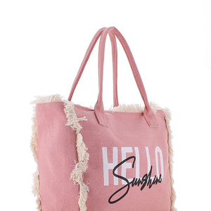 Beach Shopping Bag #2 - CORAL