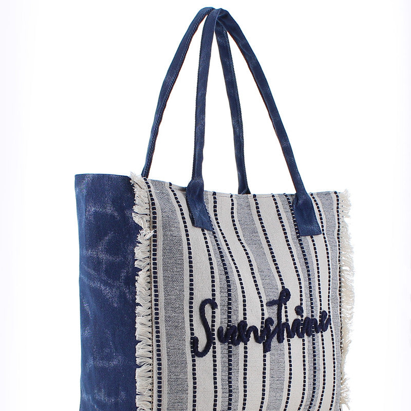Beach Shopping Bag #4 - BLUE