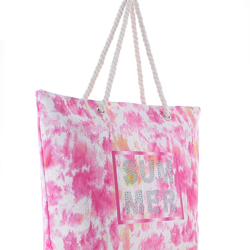 Beach Shopping Bag #5 - FUXIA