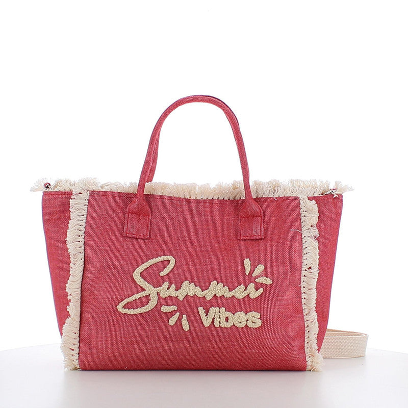 Beach Shopping Bag #6 - RED