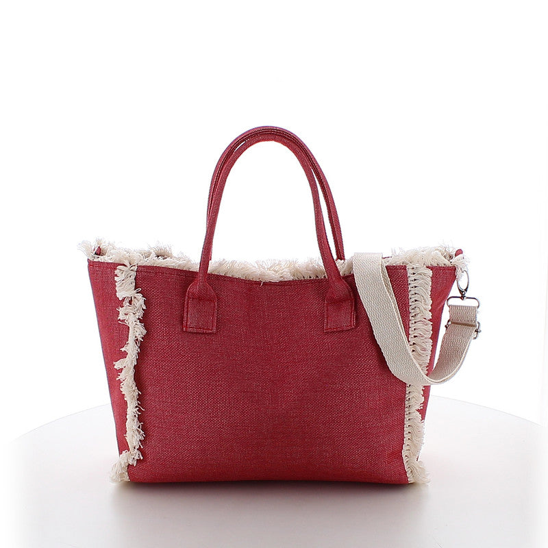 Beach Shopping Bag #6 - RED