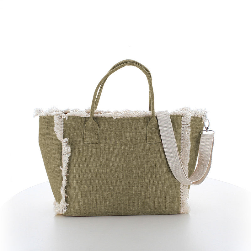 Beach Shopping Bag #6 - OLIVE