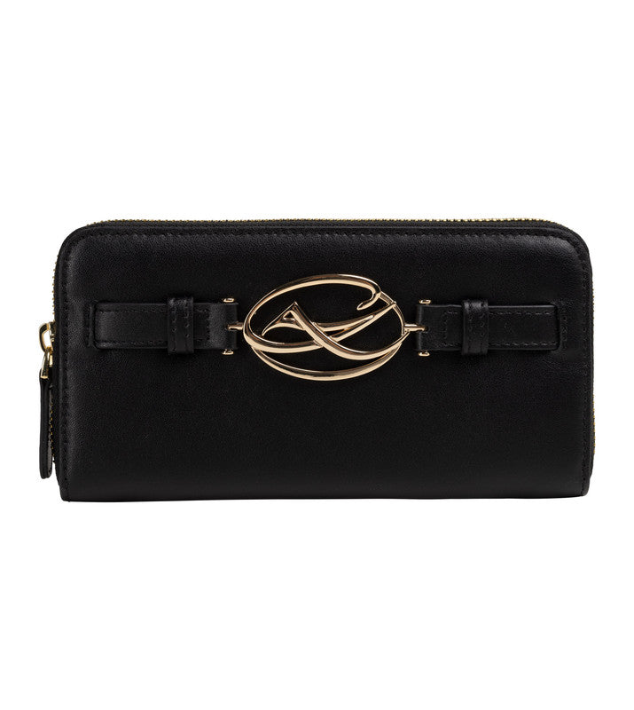 Christian Lacroix Rocaille Wallet - Off Black- view 1
