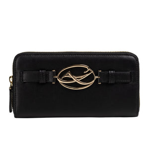 Christian Lacroix Rocaille Wallet - Off Black- view 1