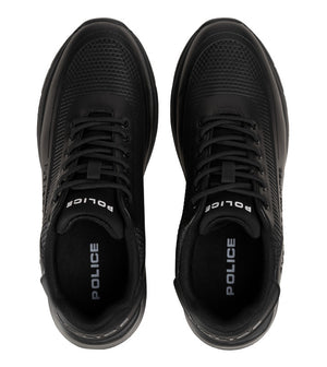 Police Sneakers - Black view 2