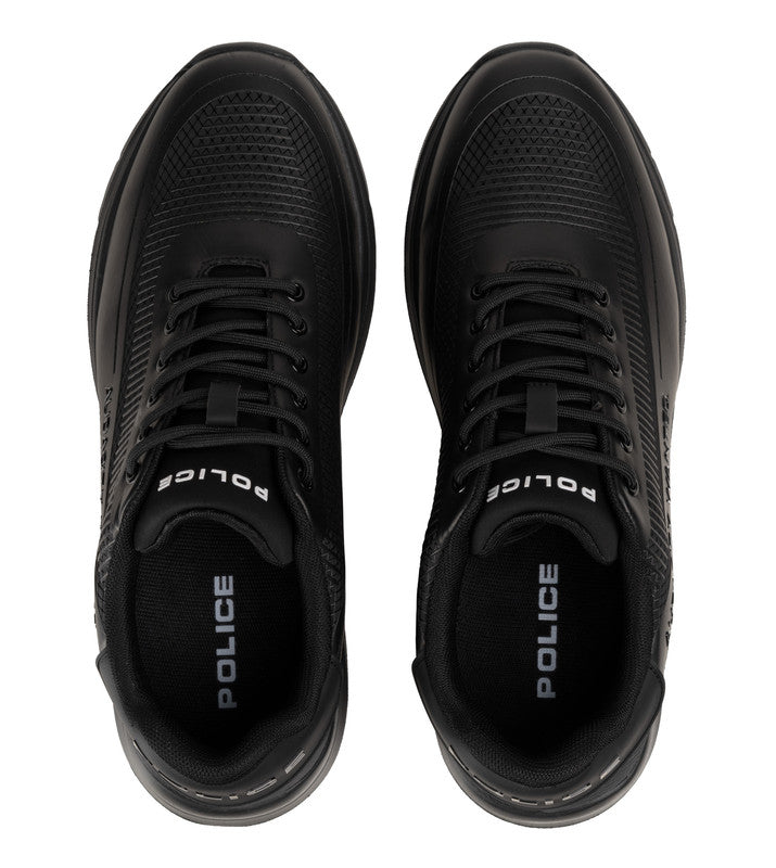 Police Sneakers - Black view 2