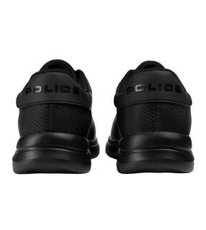 Police Sneakers - Black view 3