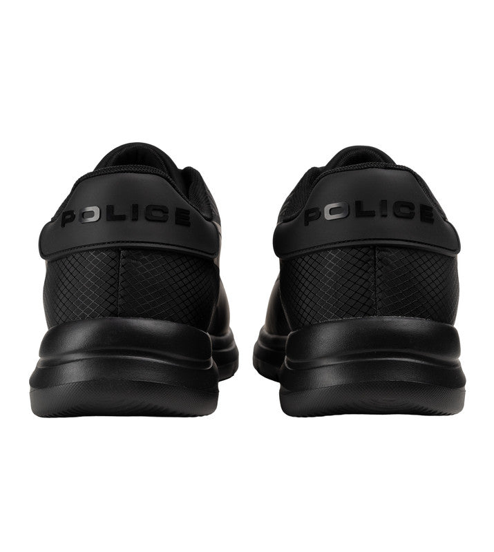 Police Sneakers - Black view 3