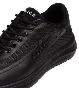 Police Sneakers - Black view 4
