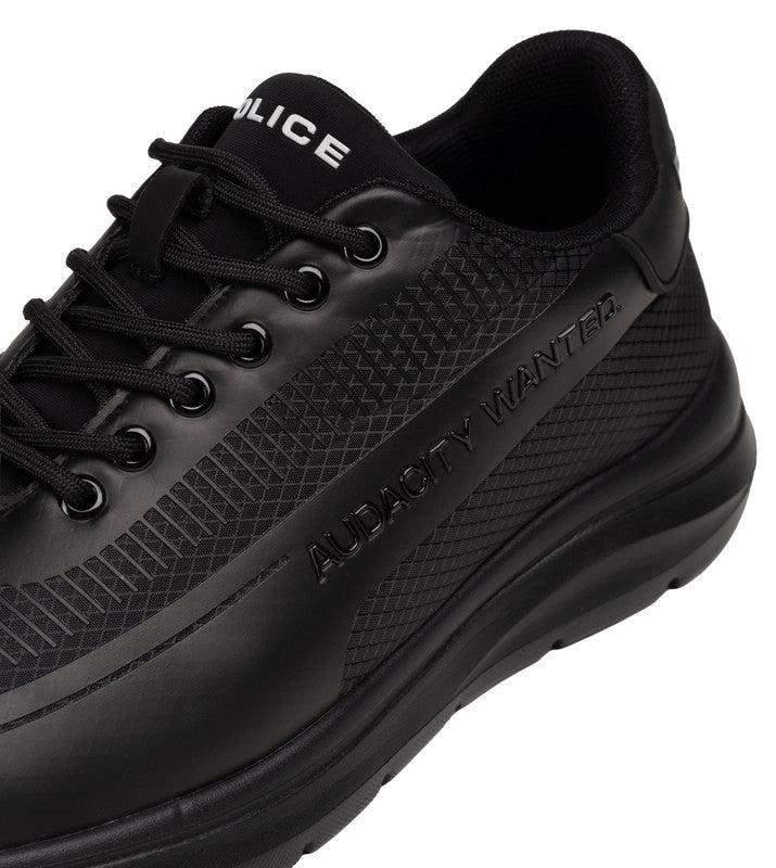Police Sneakers - Black view 4